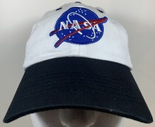 NASA Hat Kids Space Program Rocket Ship 56cm White Galaxy Planets Astronaut Cap