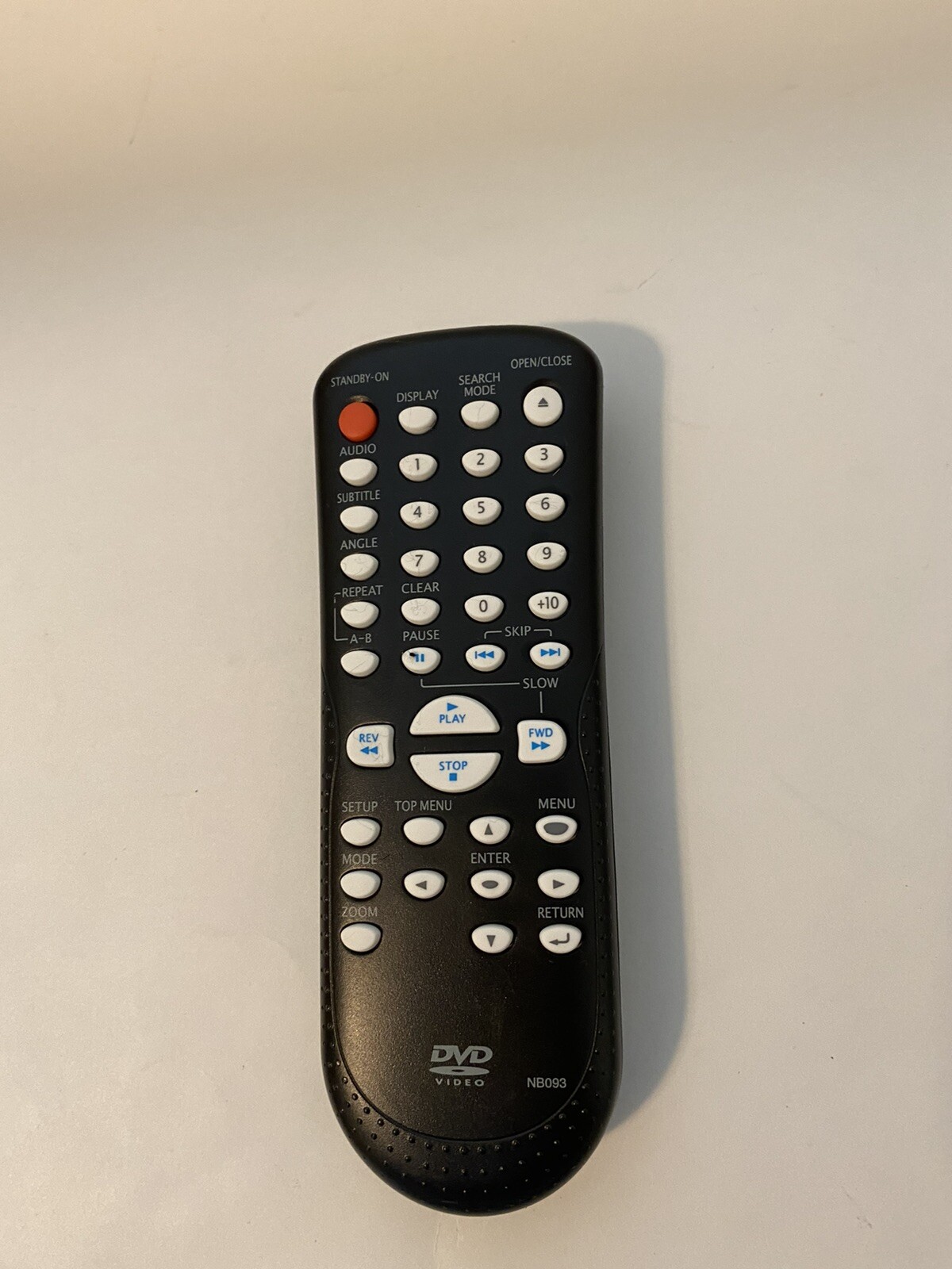 Magnavox DVD Video Remote Control NB093 Black