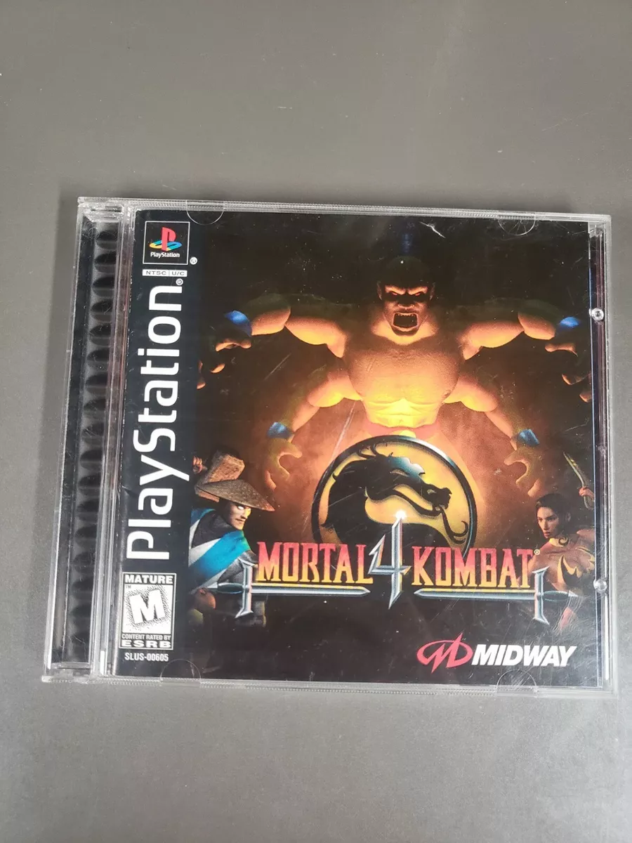 Ps1 Game Mortal Kombat 4