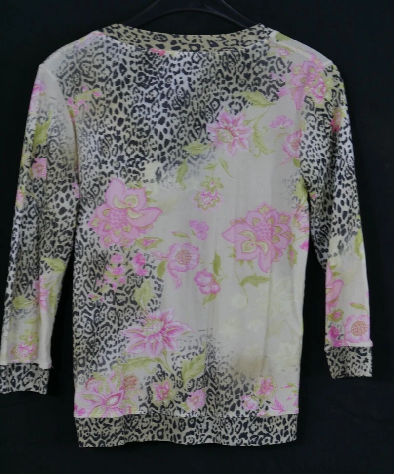 NICE CONNECTION Traumhafte Stretch Blusen Jacke Modern Bunt Edel Größe 38 TOP! - Bild 4 von 4