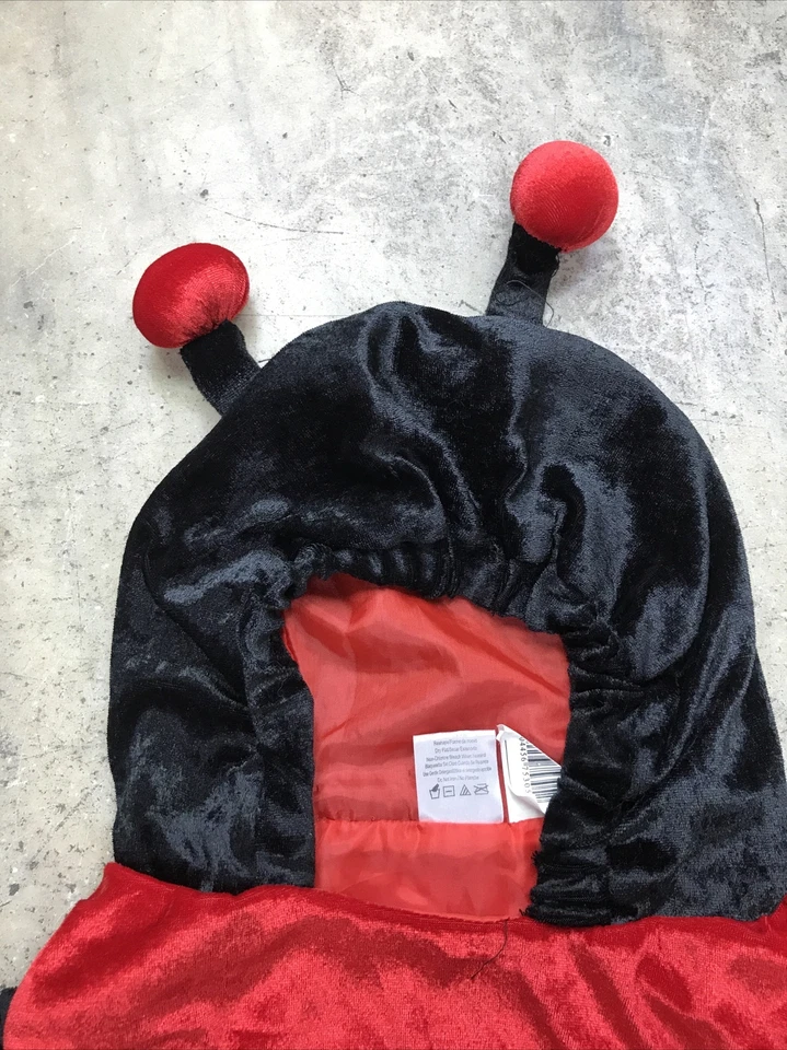 Plush Ladybug Halloween Costume Cos Play Child 12-24 Months - Cute! Fast Ship! - Image 2 of 4