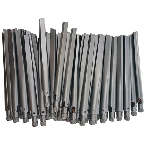 50pcs PC 6dBi External Wireless Antenna WiFi 2.4GHz 5.8GHz Bluetooh RP-SMA Male
