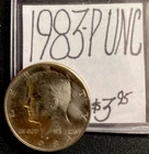 1983 - P Kennedy Half Dollar UNC! ENN Coins!