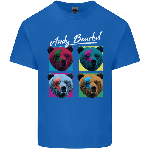 Andy Bearhol Divertido Oso Panda Parodia Arte Niños Camiseta Infantil - Imagen 46 de 53