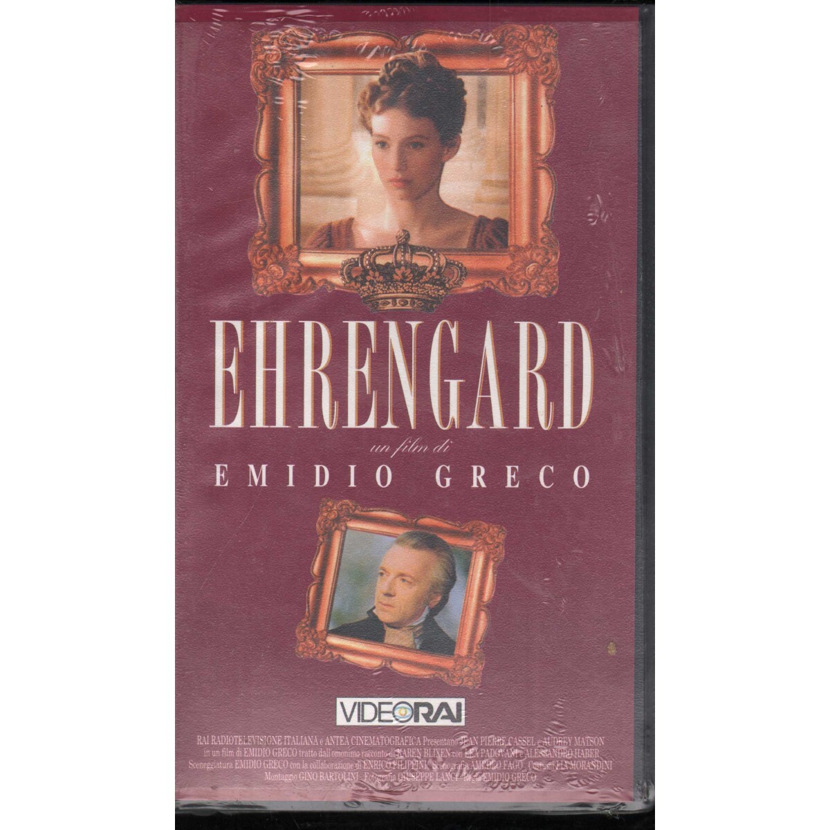Ehrengard VHS Emidio Greek Univideo - CR58372 Sealed