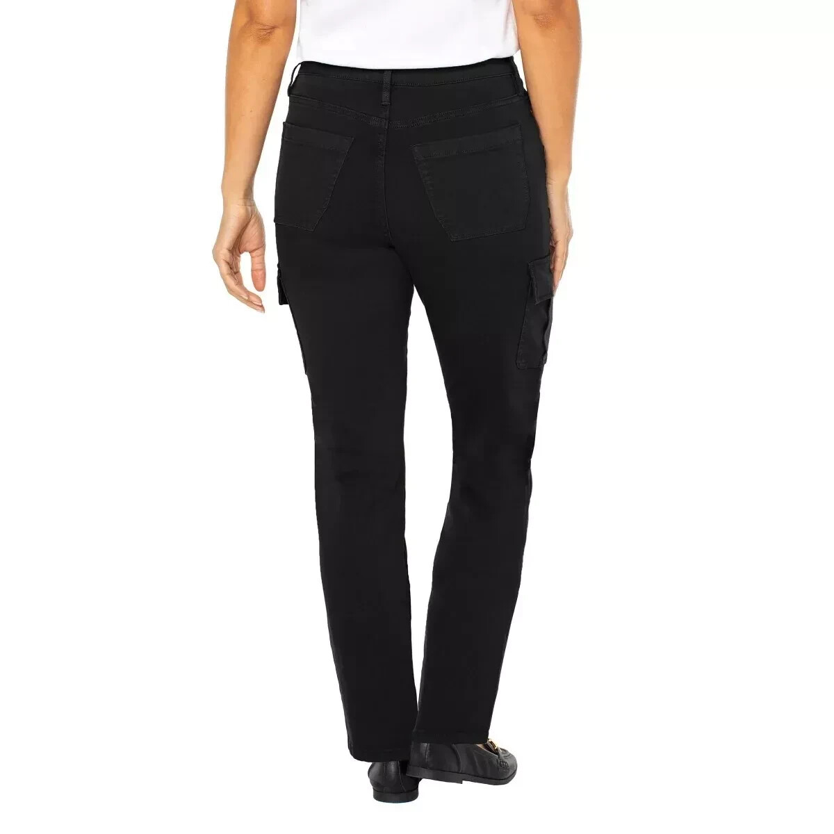 Well Worn Ladies' Tencel Blend Cargo Pant Black