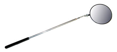 SE TOOLS 375 - MAGNUM 3-1/2  GLASS ROUND TELESCOPING INSPECTION TILT MIRROR