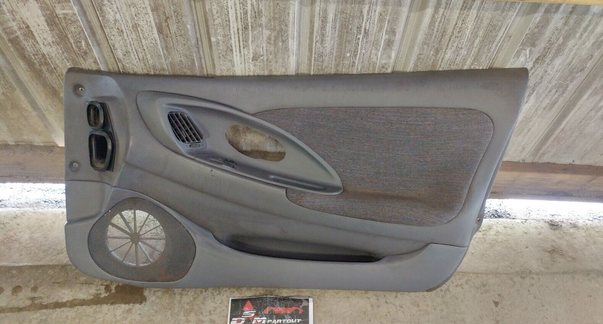 95-99 ECLIPSE TALON 2G DSM GRAY RH Passenger DOOR PANEL CARD
