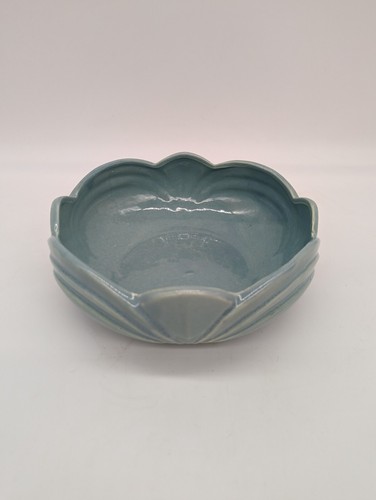 Piatto piantatrice vintage Royal Haeger ceramica art deco - Foto 6 di 9