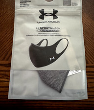 Under Armour Size S/M Mask UA SPORTSMASK Featherweight Heather Gray Mens Womens