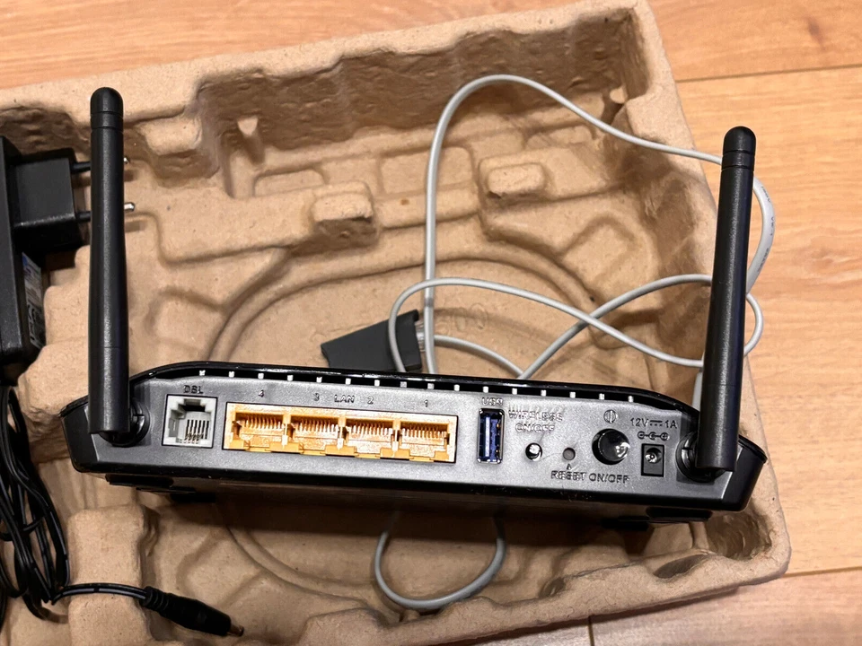 DSL Modem WLAN Router / 300 Mbps / D-Link 2751 - Bild 3 von 3