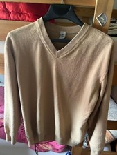 beige Pullover/Hemd (M) V Ausschnitt