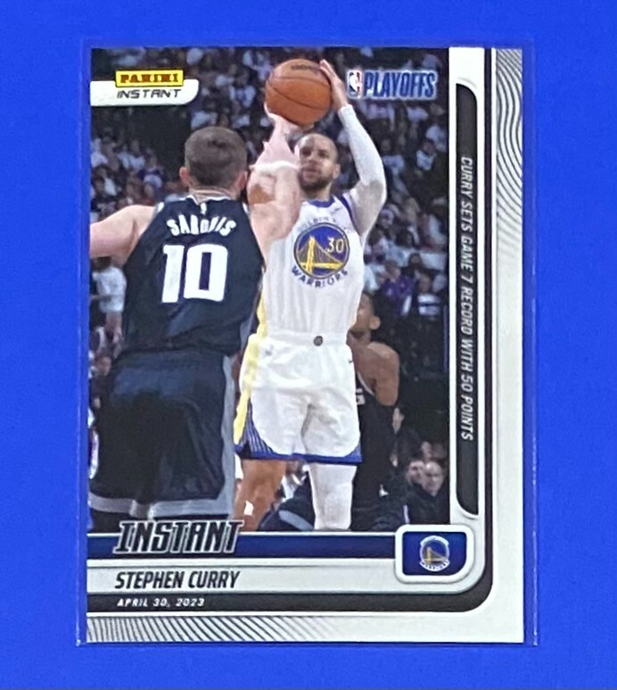 2022-23 Panini Instant NBA Stephen Curry RECORD 50 POINTS 1