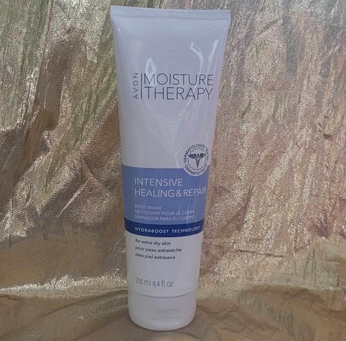 Avon FEUCHTIGKEITSTHERAPIE INTENSIVE HEILUNG & REPARATUR KÖRPERWÄSCHE 8,4 Unzen ~ Versand am nächsten Tag