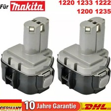 2 batterie 5000 mAh per Makita PA12 1220 1200 1222 1233 1234 192598-2 12 V NiMH DHL