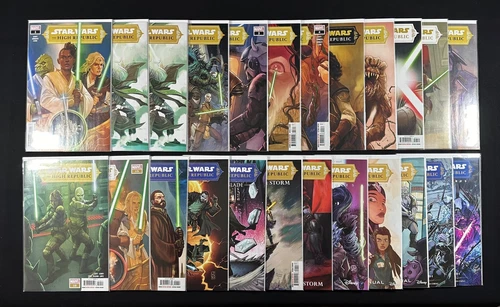 STAR WARS THE HIGH REPUBLIC / 24 ISSUE SET / Tons 1st Appearances & Keys / NM+