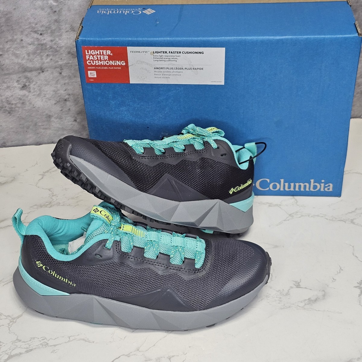 COLUMBIA FACET 15 OUTDRY WOMENS GREY WATERPROOF TRAIL RUNNING