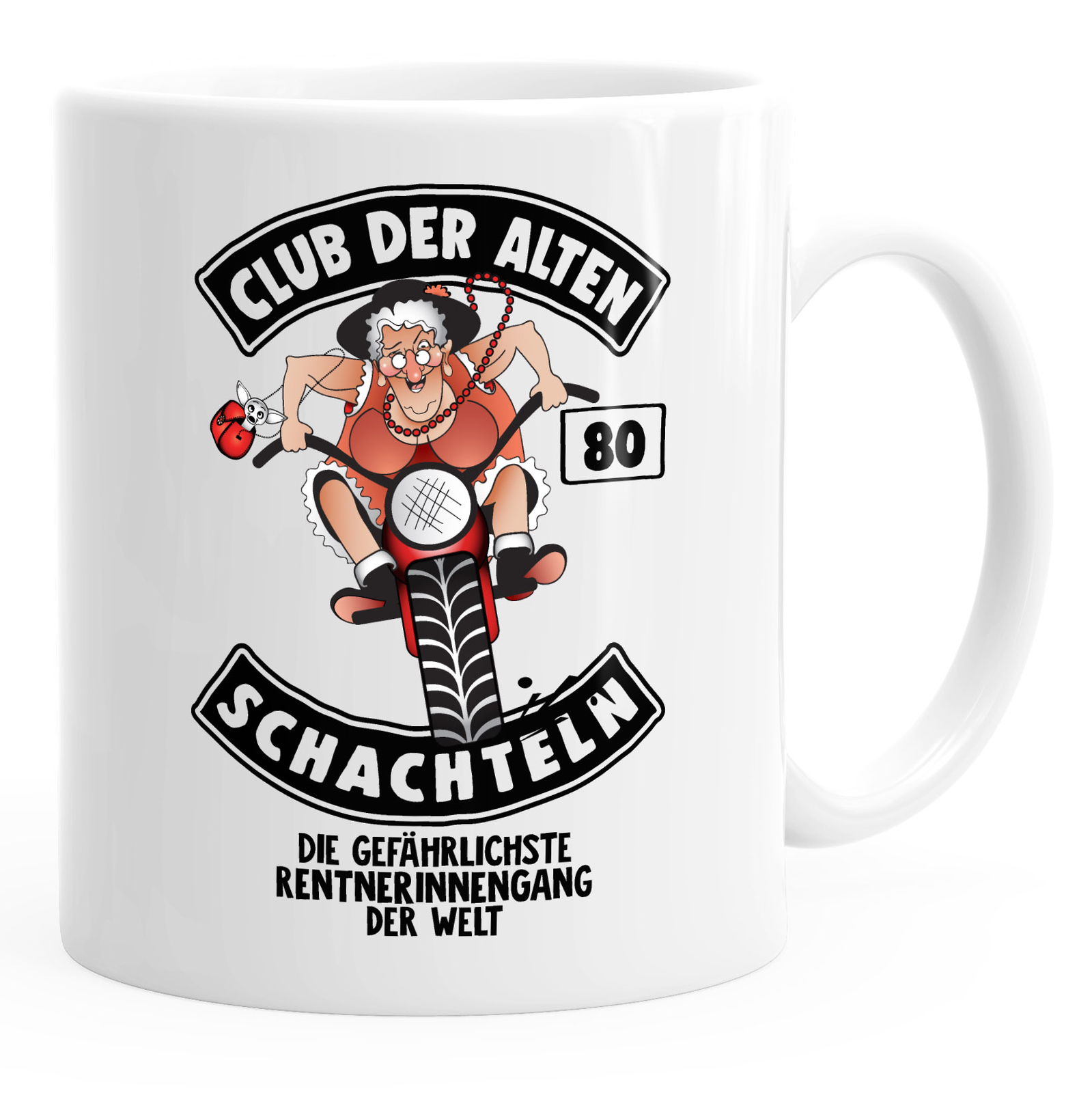 Geburtstags-Tasse Club Der Alten Schachteln Geschenk-Tasse für ältere Frauen