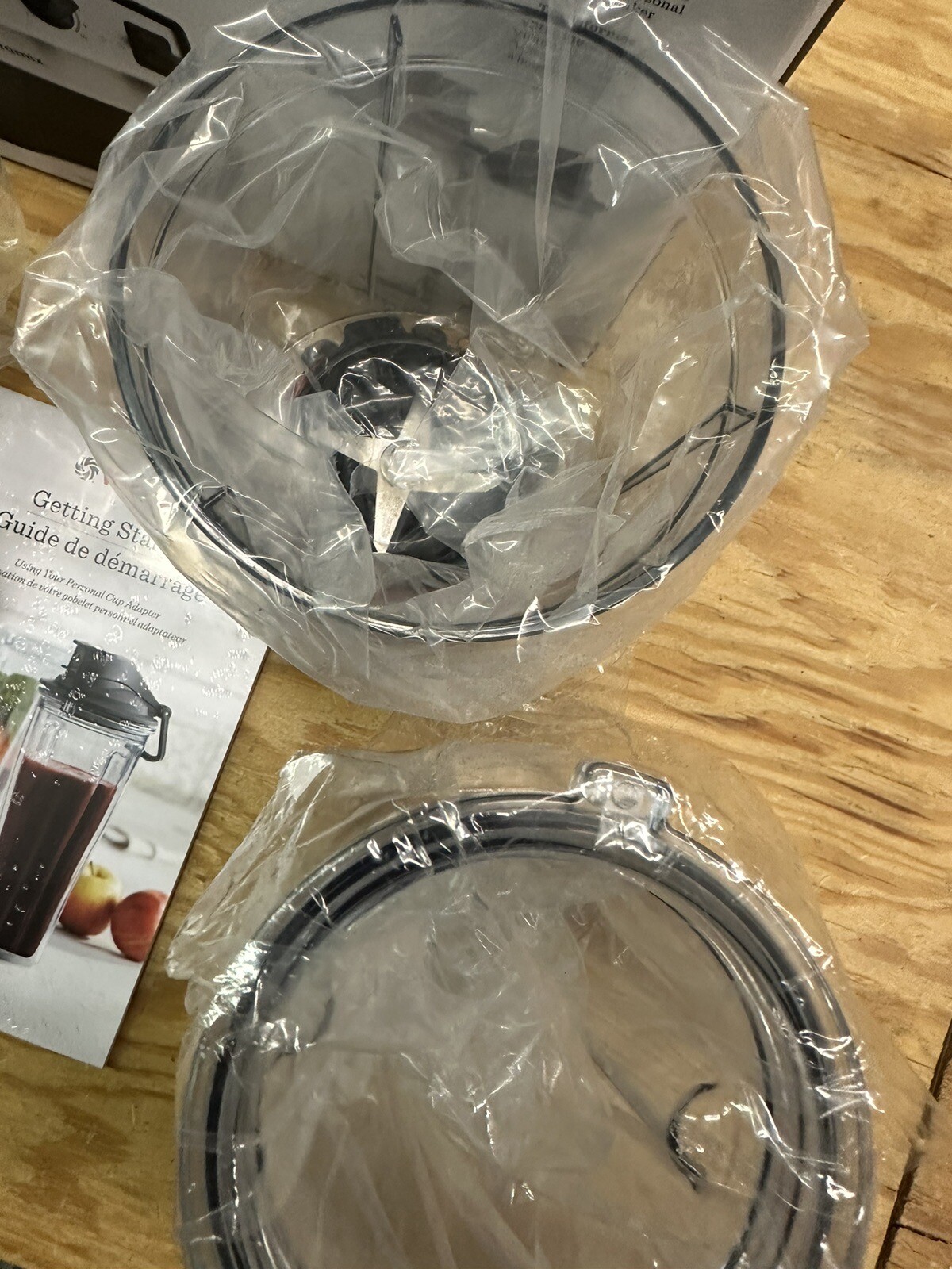 Vitamix PERSONAL Cup ADAPTER (for C/GSeries Blender) + TWO 20oz CUPS