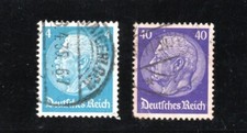 DR Deutsches Reich Jahrgang 1932: Freimarken MiNr 467 472 gestempelt