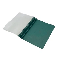 25 Count Oxford Earthwise Letter Size Report Covers Clear Front Blue Back