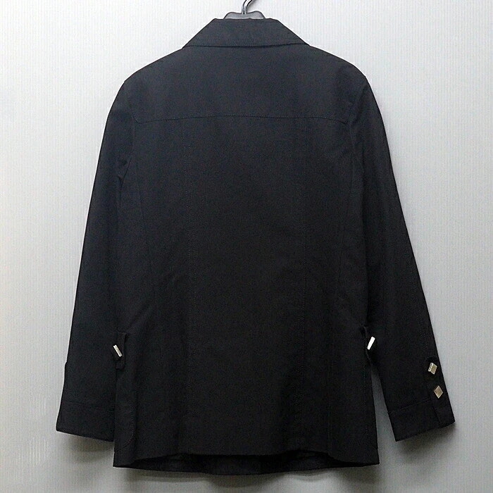 LOUIS VUITTON（LV） Autentica giacca donna LOUIS VUITTON nera usata dal Giappone taglia 38 M 2505TY