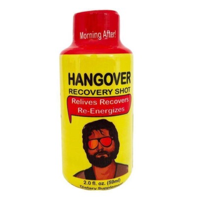 Hangover Recovery Shot Relives After Drinking Alcohol Much After Party Morning