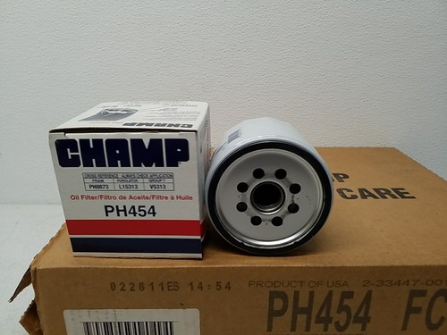 12× Champ PH454 Spin-On Oil Filter – Heavy‑Duty V8 Engines, Case Pack of 12 - Picture 4 of 5