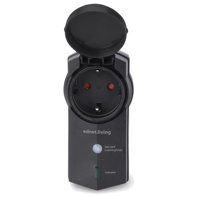 Ednet Smart Home Steckdose Plug Außen Outdoor WLAN App für Ednet.Power Living