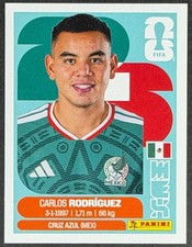 2026 Panini World Cup Sticker Collection Carlos Rodriguez - Mexico #MEX 9