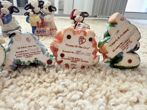 Mary's Moo Moos Figuren Vintage Konvolut 9 Enesco 90er Jahre - Bild 9 von 15