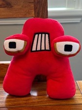 Alphabet Lore Letter A Stuffed Plush Toy