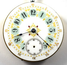 Vintage Waltham Grade 22 16s 11J OF Pocket Watch Movement lot.wr