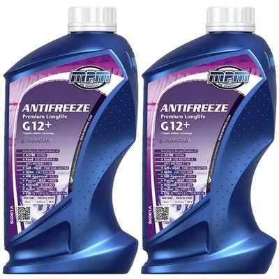 Kühlerschutz Frostschutz Konzentrat 2x 1L CT12+ G12+ Longlife MPM rot Kühlmittel
