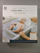 Baby Delight Cushy Nest Cloud Premium Infant Bather 0-6 Months