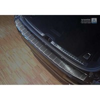 Schwarz Edelstahl Ladekantenschutz FüR Volvo V90 9/2016- 'Ribs'