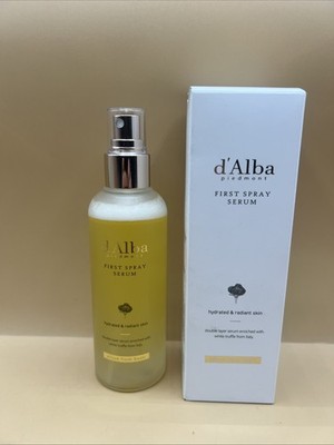 D'Alba First Spray White Truffle Serum Hydrated Radiant Skin 6.08 Oz