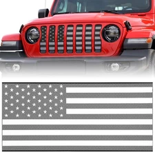 moveland Grill Insert with US Flag - Aluminum 29.5x13.75 inches(JL), red 