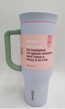 Owala 40oz Straw Stainless Steel Tumbler - Periwinkle Twinkle MISSING STRAW