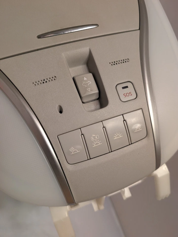 14 20 Infiniti QX60 JX35 Consola Superior Domo Luz Lámpara Techo Corredizo Interruptor SOS Fabricante de Equipo Original Foto 4 de 4