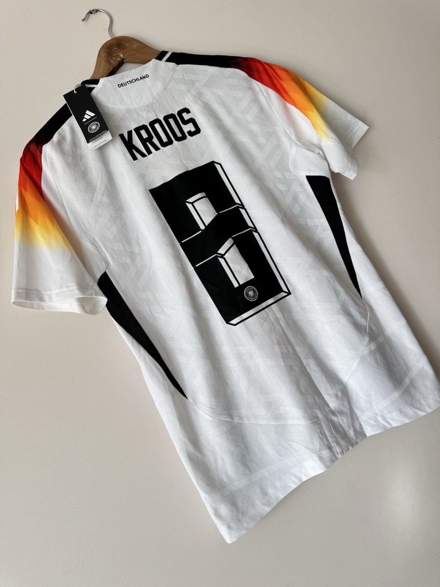 Kroos #8 Germany 2023-2024 Player Issue Home Soccer Jersey