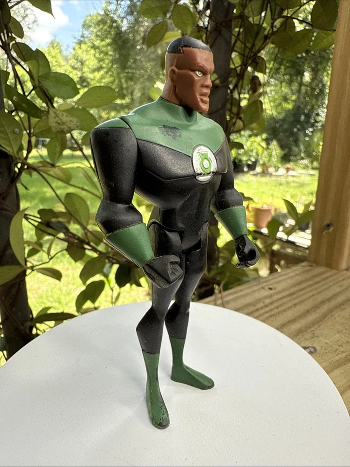 "Figura suelta Mattel DC Universe Classics John Stewart 2009 Kilowog BAF Wave 4,5""" Foto 3 de 4