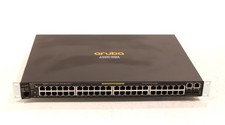 Aruba 2530-48 48-Port PoE Managed Network Switch with Ears P/N: J9778A Tested