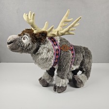 Disney Parks Frozen Sven 16in Large Plush Reindeer Poseable Stuffed Animal