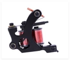 Hot Sell Tattoo Machine Gun For Kit Power Set Supply 10 Wrap Coil Liner Shader