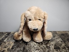 Vintage Gund Puddles The Puppy Dog Floppy Soft Plush Red Collar 12  