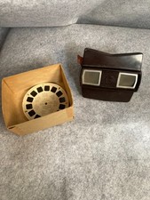 LOT o 9 vintage View-Master Sawyer's Can 1942 View Master brown Bakelite classic