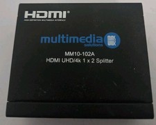 Multimedia solutions HDMI MM10-102A HDMI UHD/4k 1x2 Splitter