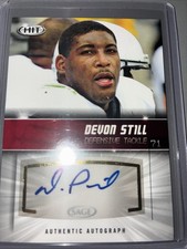 2012 Sage Hit Devon Still Rookie Auto Card #A39. rookie card picture
