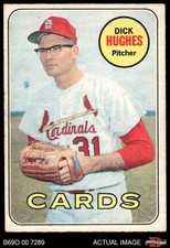 1969 O-Pee-Chee #39 Dick Hughes Cardinals 5 - EX